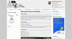 Desktop Screenshot of prez-vers-noreaz.ch